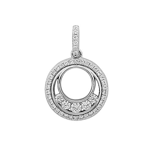 g61010 am 45 cinque circle pendant
