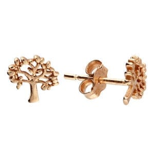 Rose Tree Of Life Earrings