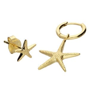 Starfish earring set