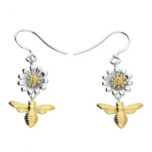 blossom bee earrings